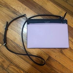 Kate Spade Lavender and Navy Crossbody